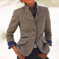 Lily | Elegant Jacket with High Collar