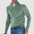 Allen - short zip pullover with modern design for men