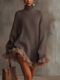 Agnes | Soft and Comfortable Knitted Dress with Romantic Design