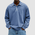 Maxim - Vintage Long Sleeve Polo Shirt